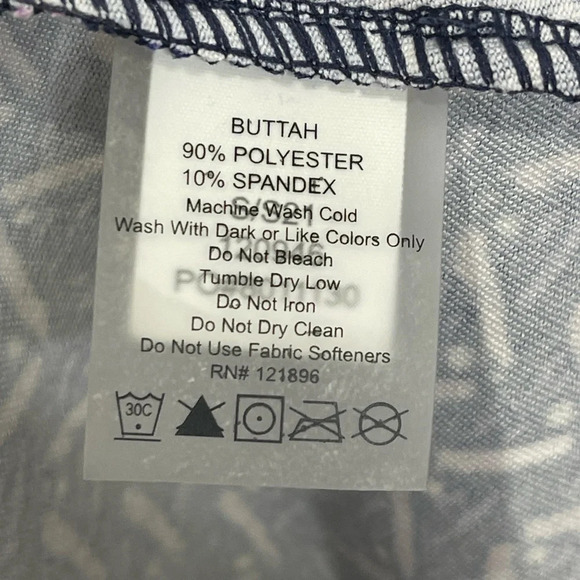 Title Nine Buttah Dream Wrap Dress Blue Pallay 3/4 Sleeve Zip Pockets Size Small - Picture 5 of 8